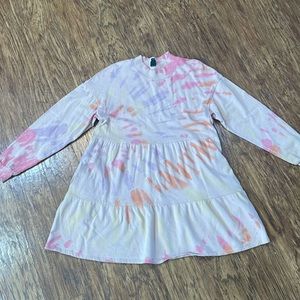 Wild Fable tie dye sweatshirt dress/tunic